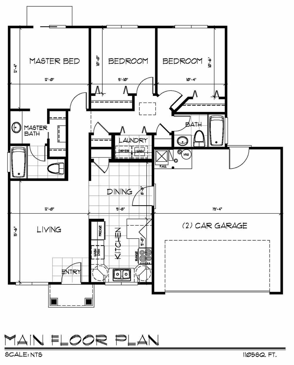 3 Bedroom Twin Home